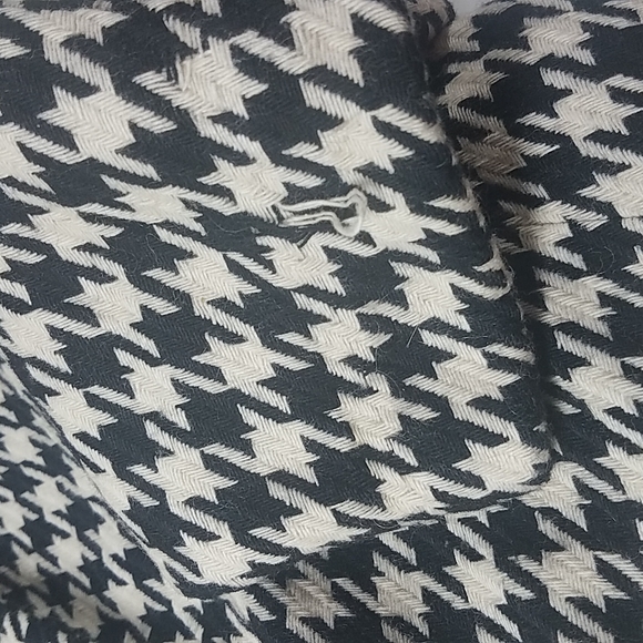 Vintage Michelle Stuart Houndstooth Wool Blazer Suit Jacket - Picture 15 of 15